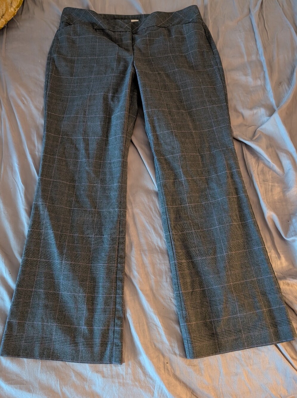 LOFT Plaid Dress Pants